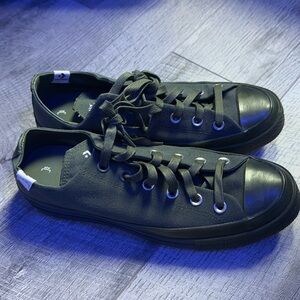 Converse Men's Green Canvas Sneakers